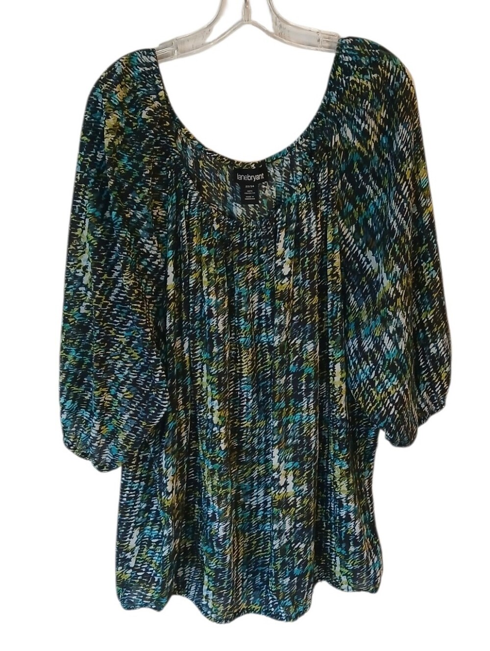 Lane Bryant Abstract Top Blouse Size 22/24